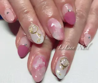 ネイル モチの良さ◉ フィルインネイル♡のネイルデザイン