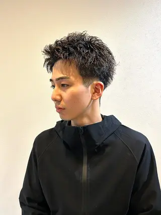 ショート メンズ特化🔥再現度 高カット/パーマ/元のヘアスタイル