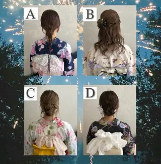 ヘアアレンジ 暖色カラー/ 着付け momo🍀🪽のその他イメージ