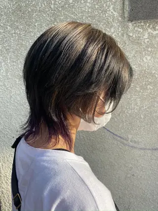 ショート カラー 永沼 真依のヘアスタイル