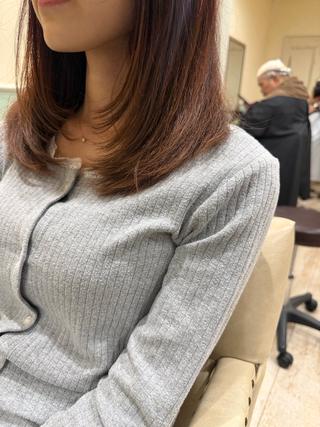 ミディアム カラー 新越谷noble店長 松本拓也▶◀*.のヘアスタイル