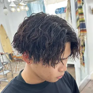 パーマ メンズ メンズ特化サロン Ryomaのヘアスタイル