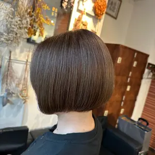 ショート カラー 💜推しインナー カラー/菊池柊真💜のヘアスタイル