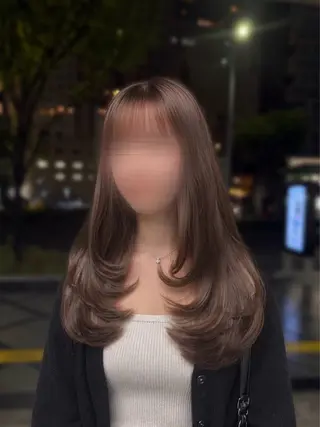 ロング カラー さわ 🫧🎀のヘアスタイル