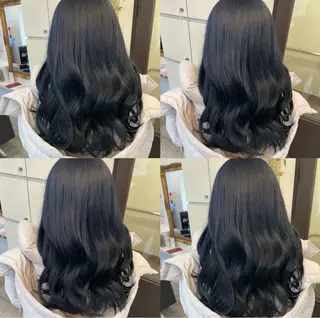 ロング カラー 透明感×エクステ× 前髪,顔周り そうまのヘアスタイル