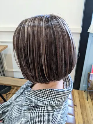 ミディアム 【泉中央】CLASS 中村のヘアスタイル