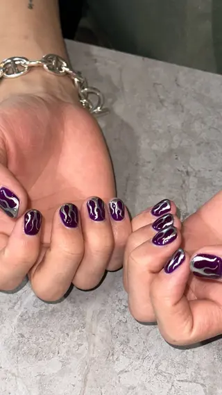 ネイル Ru _Baddiesのネイルデザイン