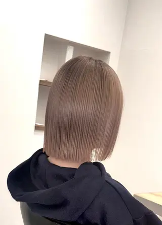 ショート 久次米智人/艶/美髪 /透明感カラーのヘアスタイル