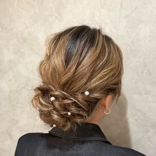 ロング ヘアアレンジ 褒められヘアメイク /‎ボブ女子🐶みおのヘアスタイル