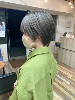 ショート カラー ✂️似合わせの魔術師 石田一樹✂️のヘアスタイル