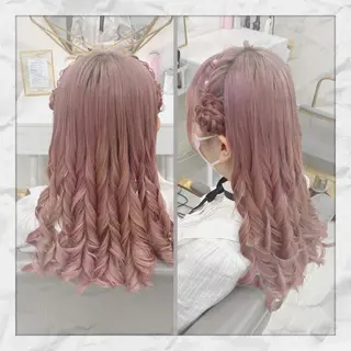 ロング ヘアアレンジ ヘアセット/着付け 𓇼 まつもと𓇼のその他イメージ