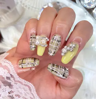 ネイル 24時まで❤︎韓国、 ワンホンネイルのネイルデザイン
