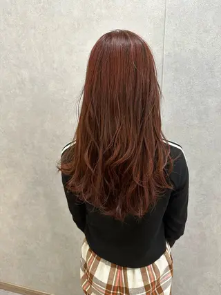ロング 艶カラー/ショート ボブ/TOSHIKIのヘアスタイル