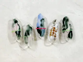 ネイル orbe 立石のネイルデザイン
