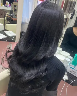 ロング momoka モデル募集のヘアスタイル
