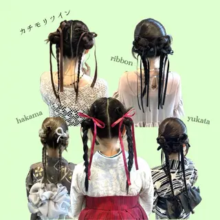 ヘアアレンジ はやしほのか| ヘアセット×カラーのヘアスタイル