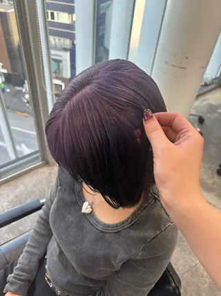 カラー 🌻ハイトーン/艶 ｶﾗｰ🌻ユリナのヘアスタイル