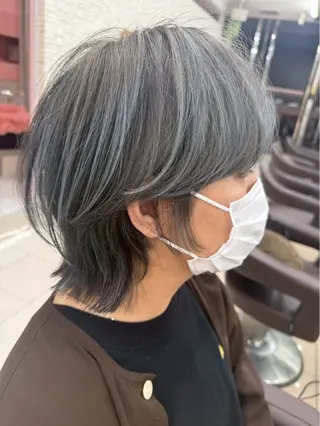ショート カラー 神品 幸音のヘアスタイル