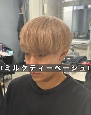 カラー メンズ 布施メンズ特化美容師 秋山 涼のヘアスタイル