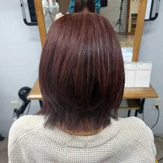 ミディアム 小谷野 七海🐬のヘアスタイル