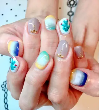 ネイル nailist cocoのネイルデザイン