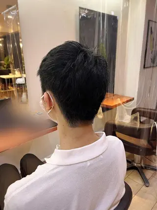 ショート メンズ 田中 夏音のヘアスタイル