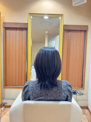ミディアム ✂️さとうりほ ✨️カット無料のヘアスタイル