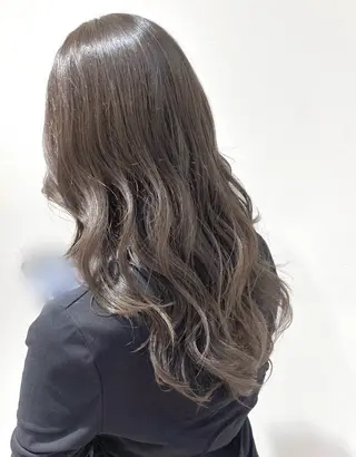 ロング カラー 川合 勇気のヘアスタイル