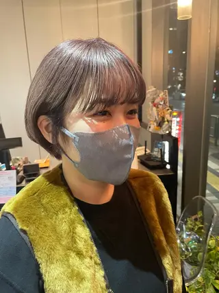 ショート 鶏内 まゆのヘアスタイル