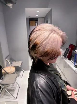 ミディアム カラー 菜々🦖新宿 men's特化のヘアスタイル