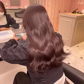 セミロング カラー 似合わせstyle ❤︎misaki❤︎のヘアスタイル