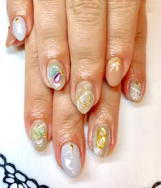 ネイル nailist cocoのネイルデザイン