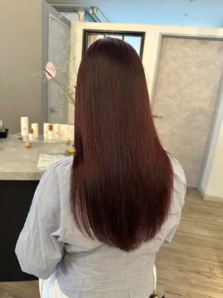 セミロング カラー sato ayaka |透明感カラー🫧のヘアスタイル