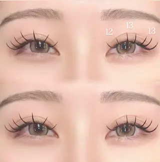 マツエク・マツパ 🍑OLIVIA GINZA阿久津🍑のマツエク・マツパデザイン