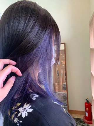 ミディアム カラー NUMBER 天王寺 🌼yuriのヘアスタイル