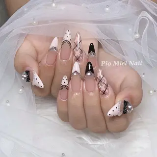 ネイル HANA 長さだしのネイルデザイン
