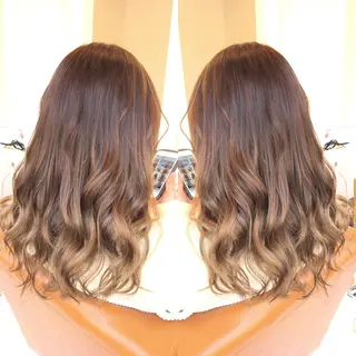 セミロング カラー 美髪・艶髪特化美容師 RYOJIのヘアスタイル