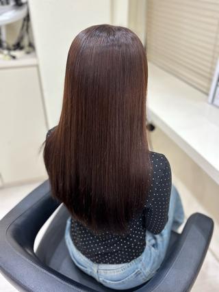 ロング カラー 🌿‬透明感カラー 🫧ひなの🧸のヘアスタイル