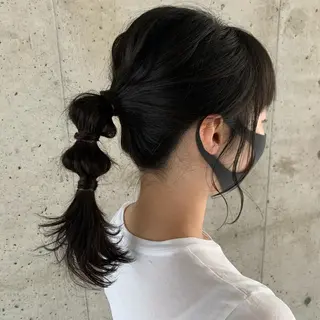 ヘアアレンジ 堤 麻衣子のヘアスタイル