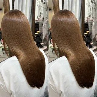 ロング カラー なんば、心斎橋🍓 ハイトーンnicoのヘアスタイル