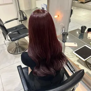 ロング 頭身浴ヘッドスパ/艶 カラー/kokonaのヘアスタイル