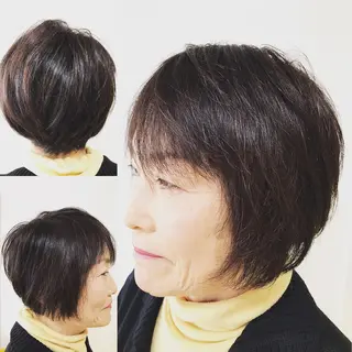 ミディアム 横田  尚登のヘアスタイル