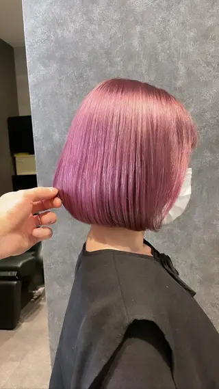 ショート カラー BUCKS【天王寺】 バックス【駅30秒】のヘアスタイル