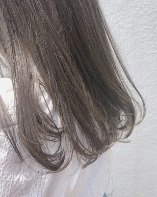 セミロング peige 斉藤✨大人ヘアー✨のヘアスタイル