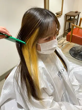 カラー 【novem】 serenのヘアスタイル