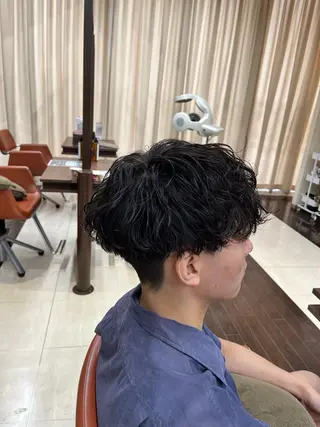 ショート パーマ メンズ 🧊メンズ特化🧊 高木航希のヘアスタイル