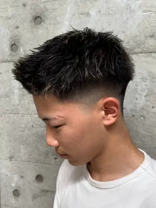 ショート メンズ メンズパーマカット 達人/涼のヘアスタイル