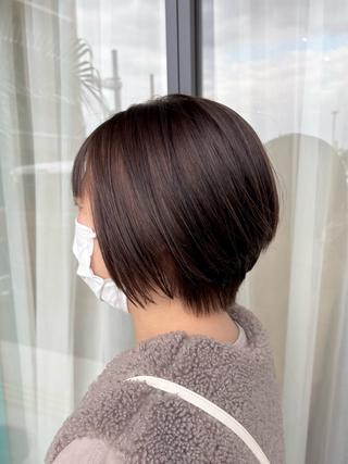 ショート 池田 綾香のヘアスタイル