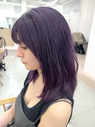 ミディアム 永田 崇のヘアスタイル