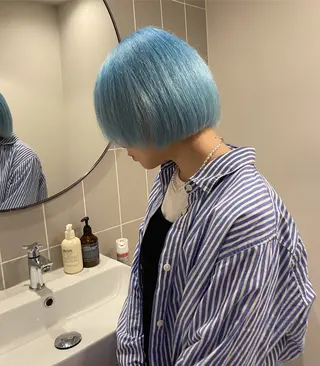 ショート メンズ清潔感のプロ 💈メンズパーマ藤田のヘアスタイル
